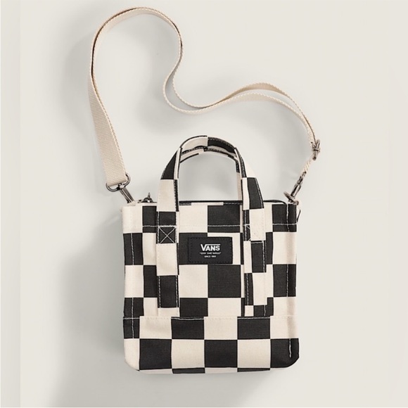 Vans Handbags - Vans Lil Pergs Checkerboard Tote Bag